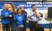 Matteo Salvini a Cologno Monzese per Dania Perego: "Andiamo al ballottaggio e torno a riempire una piazza"