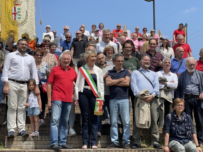 La terrazza della Besozza dedicata alla memoria di Giovanni Rizzi