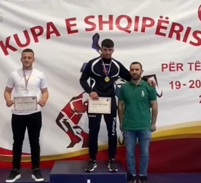 E’ di Pioltello il lottatore che ha trionfato nella Coppa di Albania