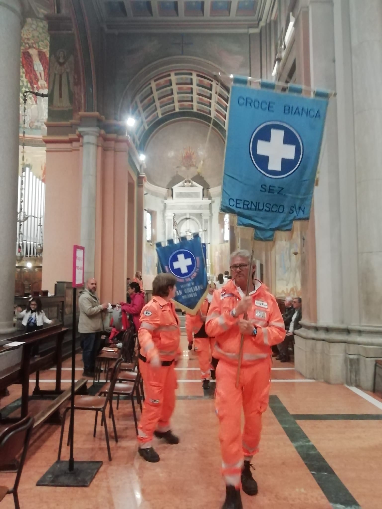 cernusco sul naviglio inaugurazione nuova ambulanza croce bianca