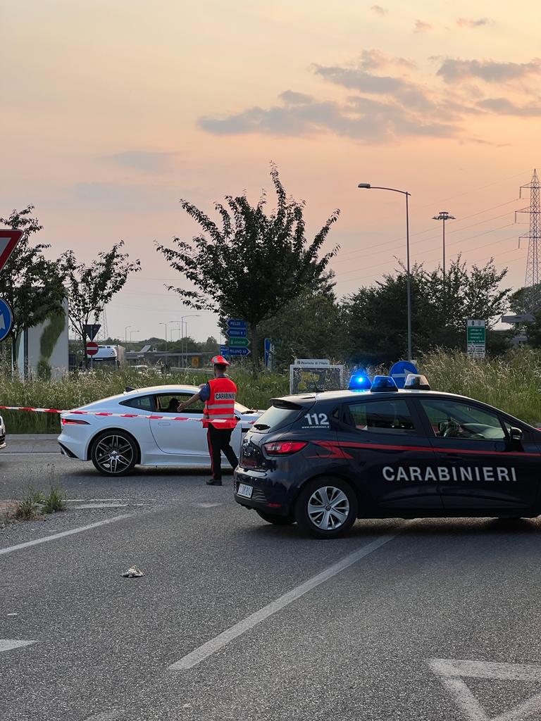 Incidente Pozzuolo Martesana Carabinieri