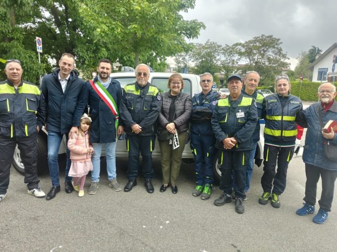 Un nuovo mezzo per la Protezione civile di Pessano con Bornago