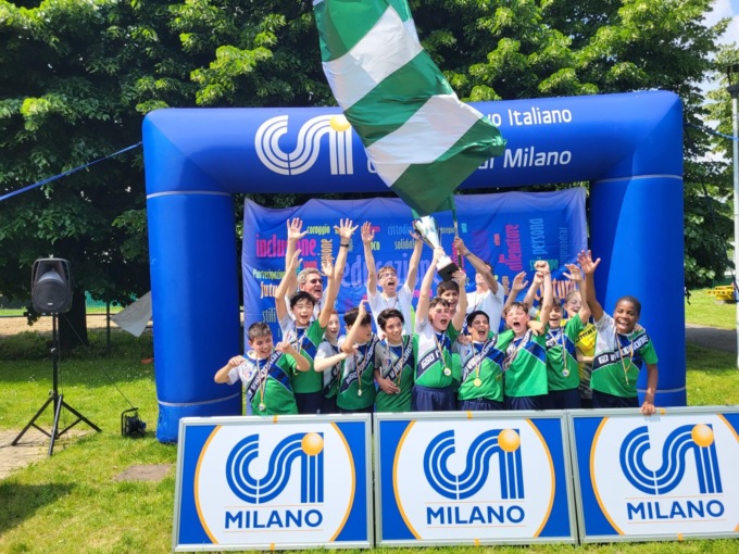 Il Gso Vimodrone Under 13 incoronato campione provinciale
