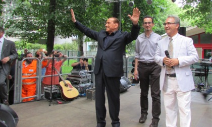 Quando Silvio Berlusconi tornò a Brugherio per i 50 anni del "suo" quartiere