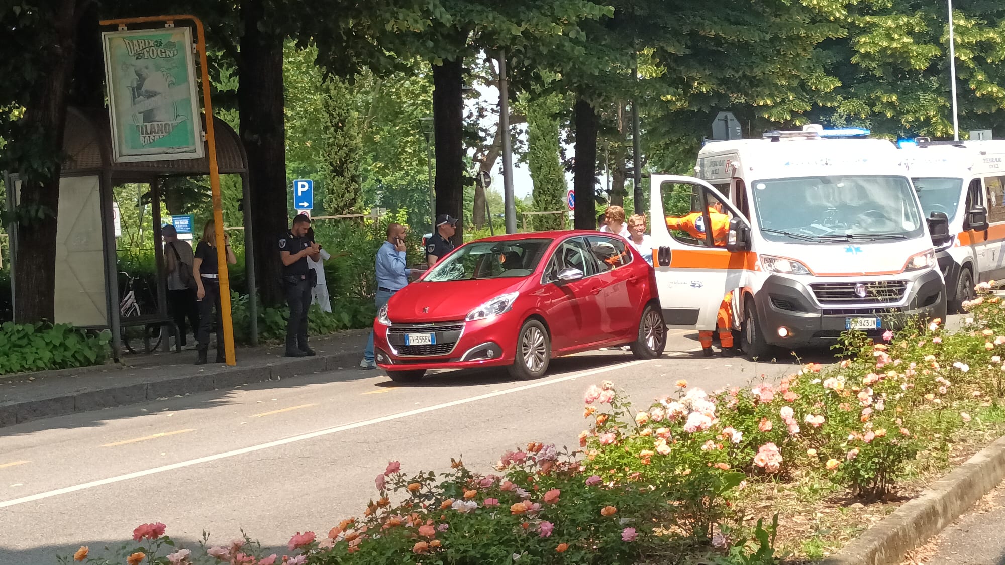 Gravissimo incidente a Melzo, investito un ottantenne mentre attraversava la strada