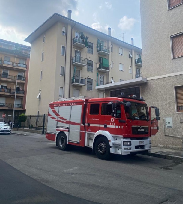 Presunta fuga di gas, a Pioltello intervengono i Vigili del Fuoco