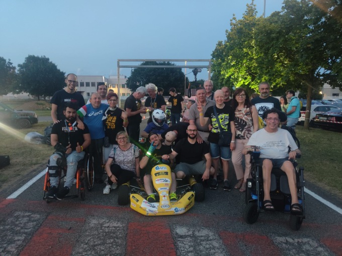 Wheelchair Karting: una serata all’insegna della spensieratezza