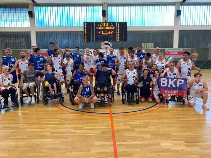 Basket Pioltello senza confini e frontiere: il Baskin è campione anche in Lussemburgo