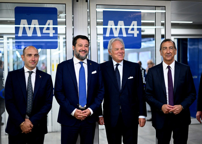 Capolinea San Babila: inaugurate le due nuove fermate della Linea Blu da Linate