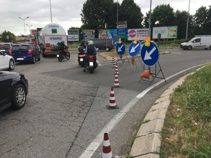 Modifica alla viabilità sospesa a Brugherio, Carugate chiede di invertire il senso unico sul ponte della tangenziale