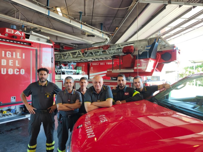I pompieri di Gorgonzola sempre in prima linea (anche contro i tornado)