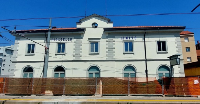 La stazione di Pioltello Limito si mostra in tutta la sua (rinnovata) bellezza