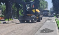 Asfaltature a Cernusco sul Naviglio, anche su strade importanti