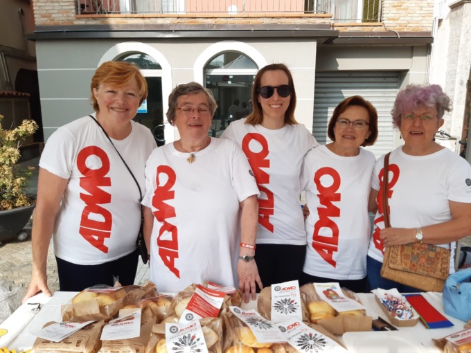 Un pane per la vita, volontari Admo in azione a Brembate