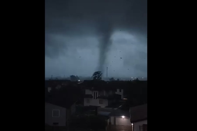 Un’altra bufera in Martesana, INCREDIBILE il tornado che ha investito Cernusco
