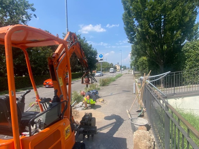 Vaprio, iniziati i lavori per l’installazione dei semafori “anti furbetti”