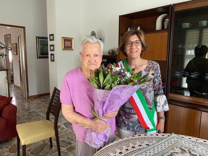 A Gorgonzola abita una “Bambina” che ha compiuto 102 anni