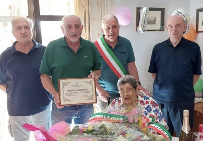 Tanti auguri a Concetta Maggiore di Truccazzano, per lei sono 103!