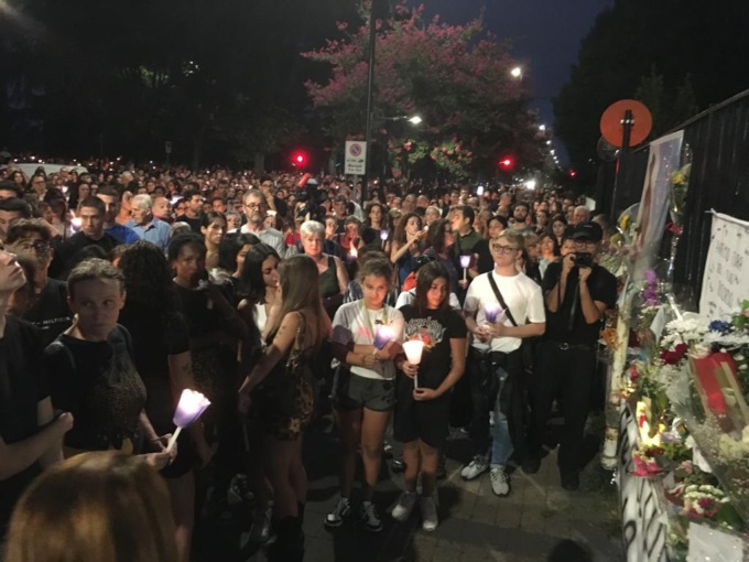 Minacce e insulti all’organizzatore della fiaccolata a Cologno per Sofia Castelli