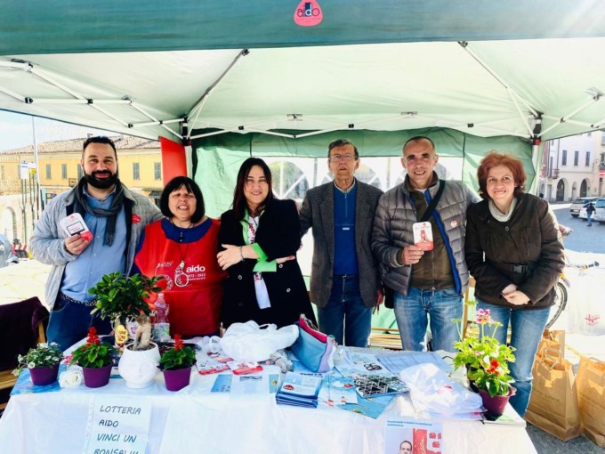 L’Aido di Cassano d’Adda in piazza per divulgare la cultura della donazione