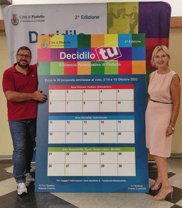 Nella festa di Pioltello spazio anche alle proposte del Decidilo Tu