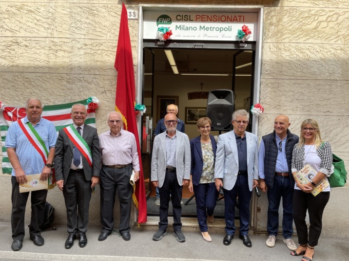Intitolata a Pinuccia Leoni la sede del Cisl pensionati a Melzo