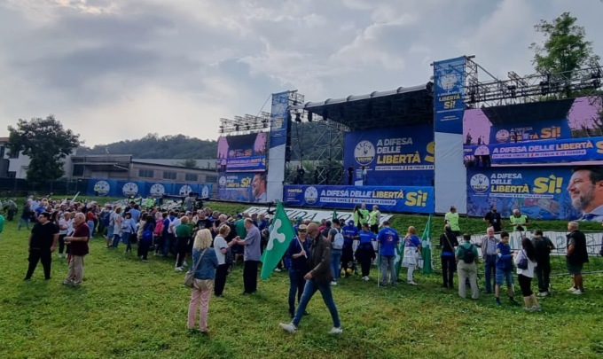 Festa della Lega a Pontida, anche la Martesana c’era