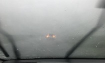 Pioggia, vento e grandine nell'Adda Martesana. Traffico in tilt. A Melzo piove in palestra