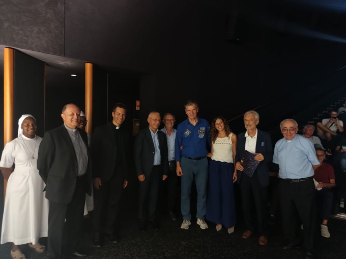 Paolo Nespoli ha portato “Melzo Incontra” nello spazio