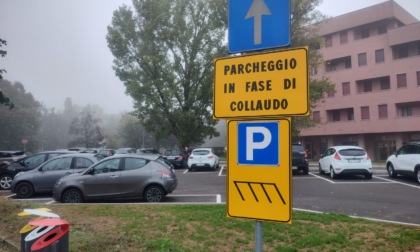 A Cassano d'Adda ha riaperto il parcheggio di fronte al teatro Teca