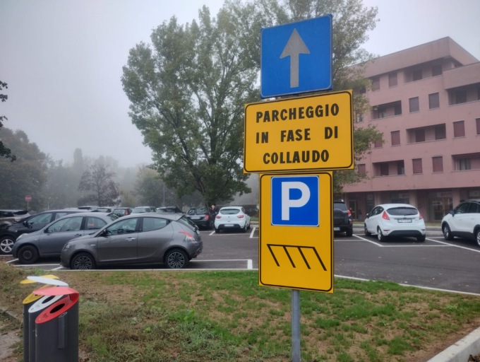 A Cassano d’Adda ha riaperto il parcheggio di fronte al teatro Teca