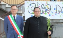 La comunità di Capriate ha accolto il nuovo parroco don Mario Amigoni
