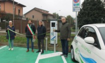 Anche a Bellinzago Lombardo un nuovo "distributore" per le auto elettriche