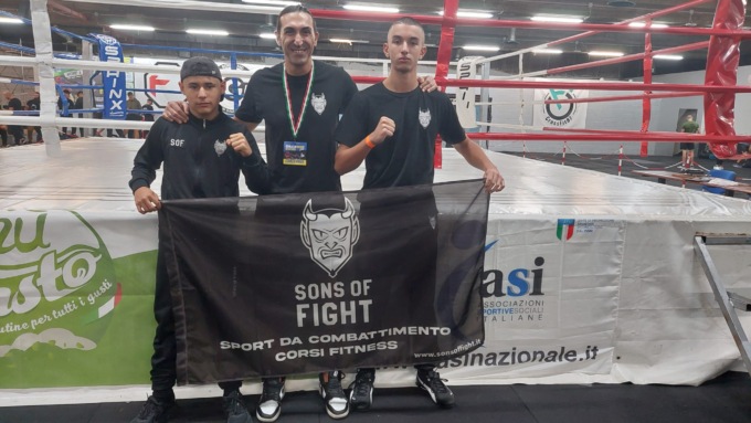 Prima competizione, i Sons of Fight salgono sul ring