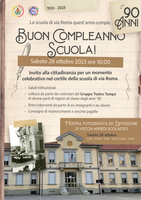 anniversario scuola carugate