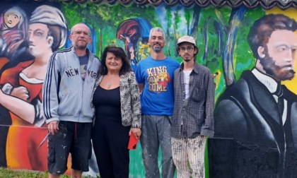 Inaugurati a Cassina de' Pecchi i murales interattivi dotati di realtà aumentata