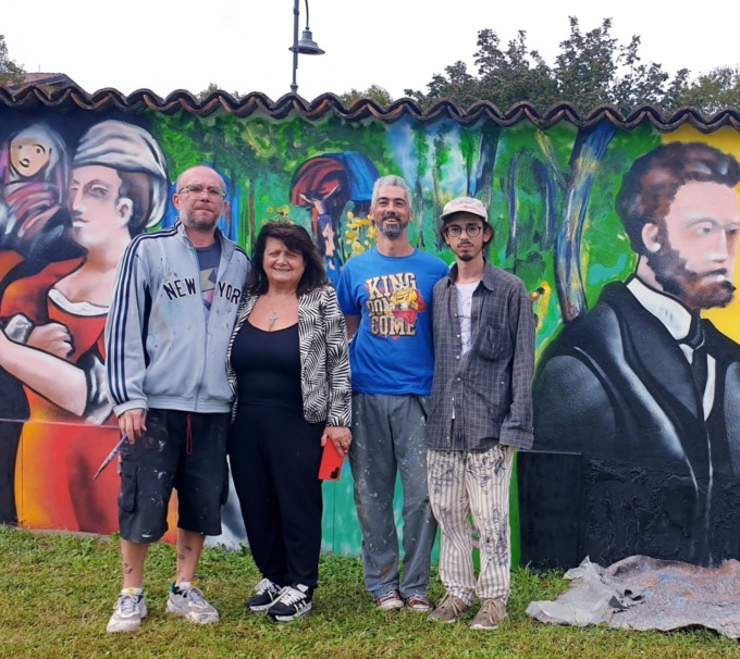 Inaugurati a Cassina de’ Pecchi i murales interattivi dotati di realtà aumentata
