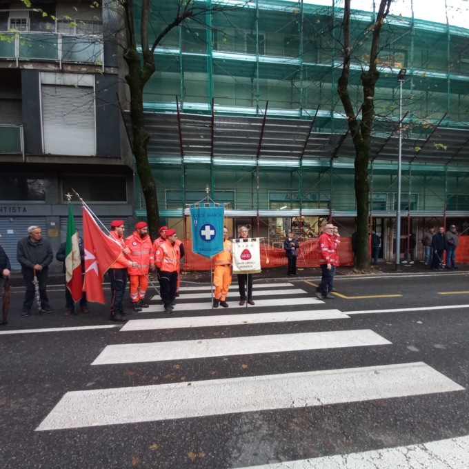 Anche l’Aido di Brugherio alla commemorazione delle Forze armate