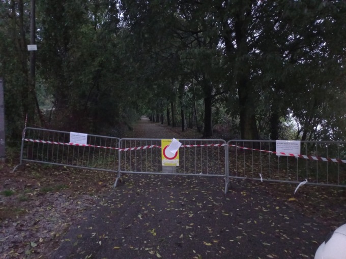 Rischio esondazione a Cassano d’Adda, parchi dell’Isola Borromeo e del Pignone chiusi
