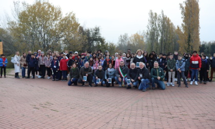 A lezione di Besozza: a Pioltello gli studenti delle medie scoprono la foresta urbana