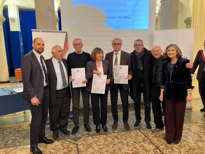 Le stelle della Martesana brillano alla consegna delle Benemerenze sportive del Coni