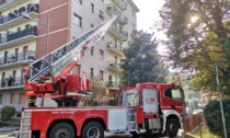 Incendio in appartamento a Cernusco sul Naviglio, sul posto i Vigili del fuoco