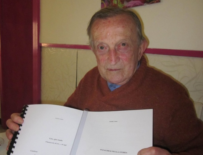 Lutto a Inzago per la scomparsa dello storico Achille Caiani