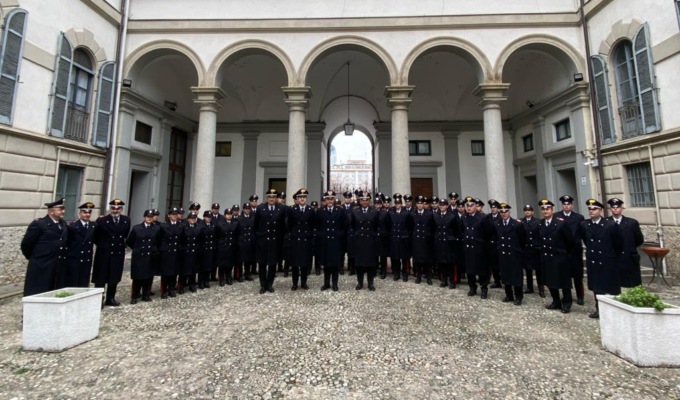 Carabinieri, arrivano i rinforzi: alla provincia di Milano assegnati 274 nuovi militari
