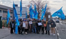 Protesta dei lavoratori del Fatebenefratelli di Cernusco sul Naviglio