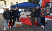 Raccolta solidale di Gioventù nazionale a Melzo e a Gorgonzola