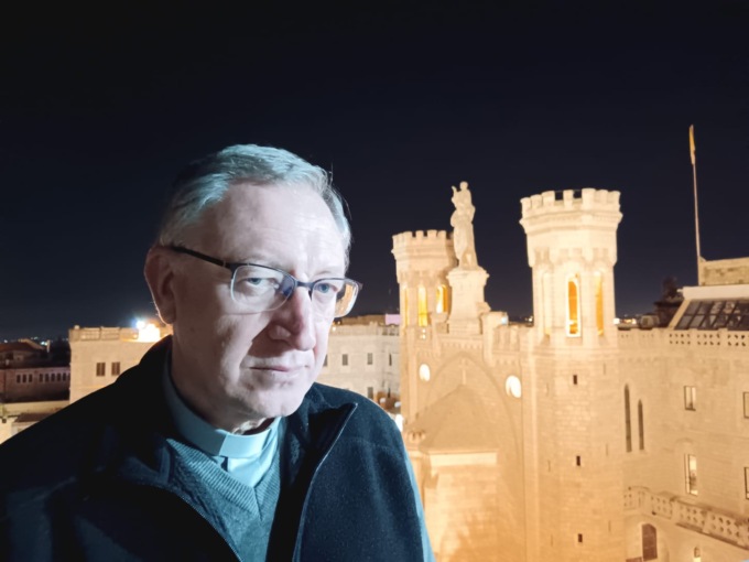 Gorgonzola, don Paolo tra i primi pellegrini al mondo in Terra Santa dalla scoppio della guerra