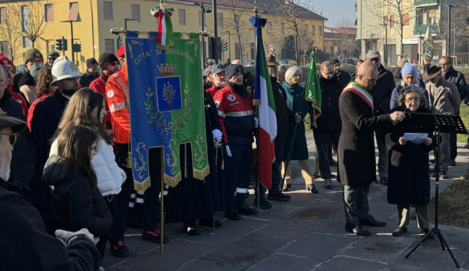 Posata la pietra d’inciampo per Gioachino Teruzzi a Brugherio