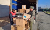 Il materiale donato da Cernusco sul Naviglio ha raggiunto l'Ucraina