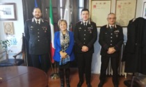Il nuovo Comandante dei Carabinieri del gruppo di Milano accolto in Municipio a Trezzo